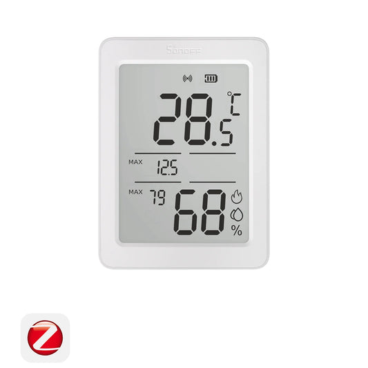 SONOFF AirGuard TH 3.6'' LCD Zigbee Temperature And Humidity Sensor | SNZB-02DR2