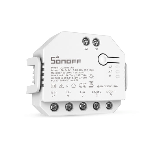 SONOFF DUALR3 Lite Dual Relay Two Way Smart Switch