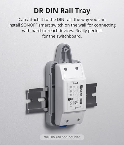 SONOFF DR – DIN Rail Tray