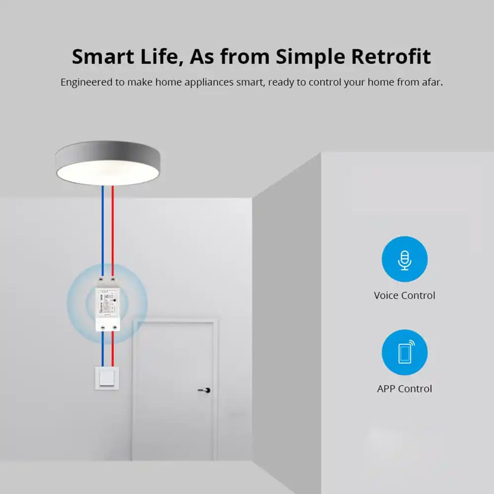 SONOFF BASICR2 WiFi Wireless Smart Switch