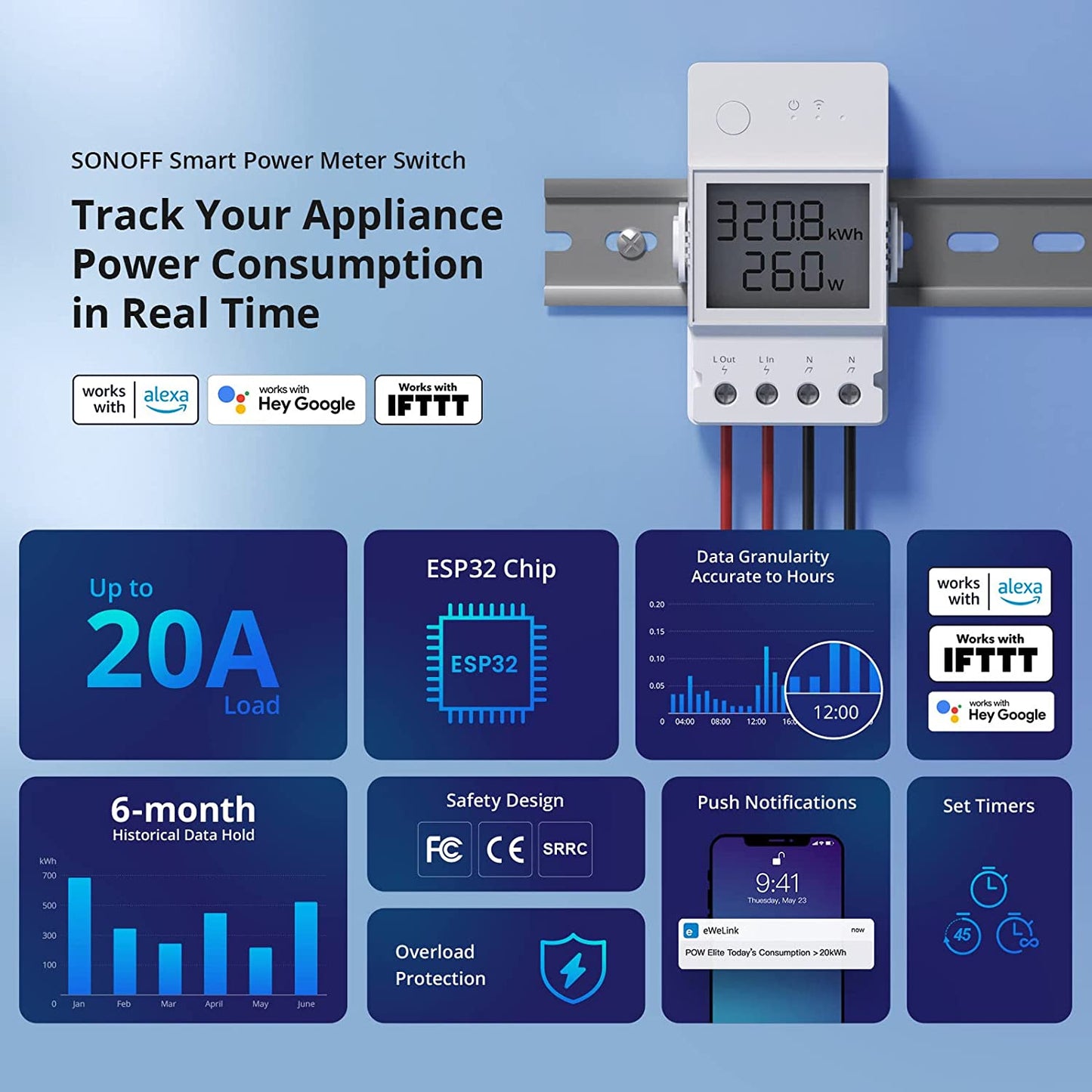 SONOFF POW Elite Smart Power Meter Switch