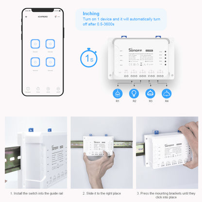 SONOFF 4CH R3 4-gang Wi-Fi Smart Switch