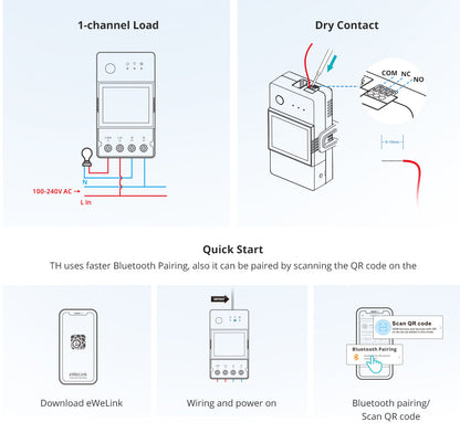 SONOFF TH Elite 16A Smart Temperature and Humidity Monitoring Switch