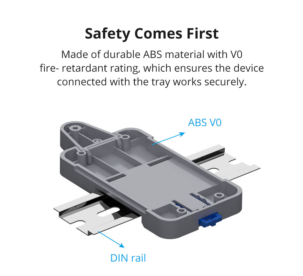 SONOFF DR – DIN Rail Tray