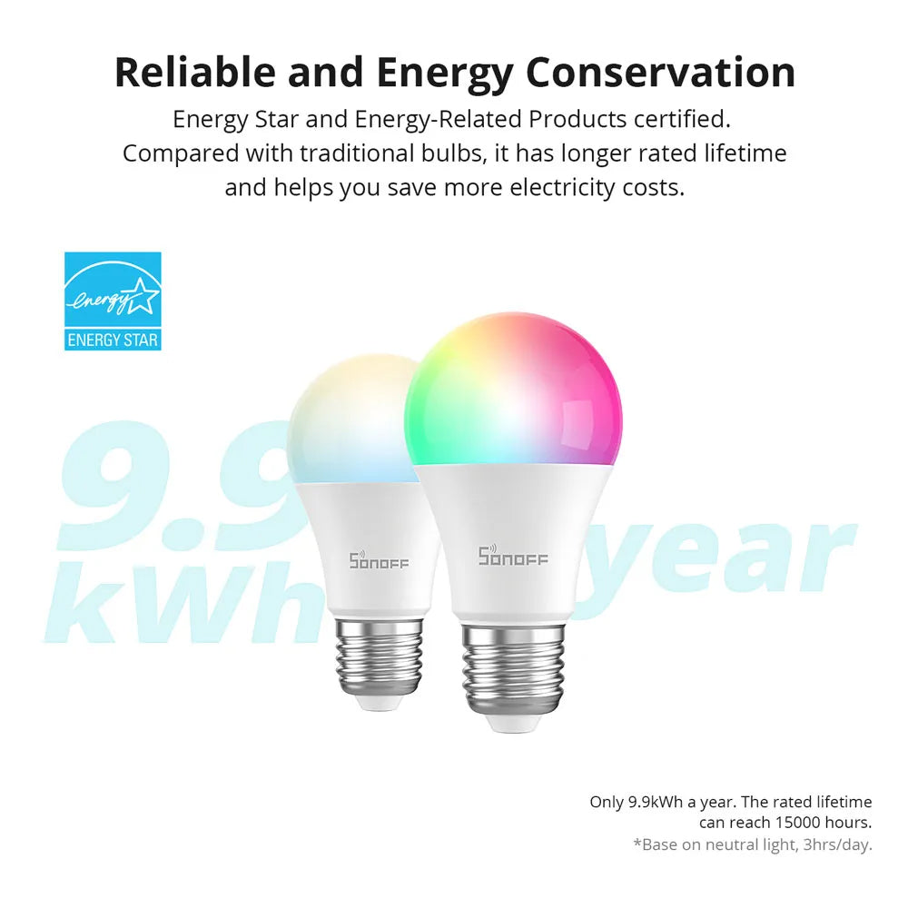 SONOFF B05-BL-A60 Wi-Fi Smart LED Bulb