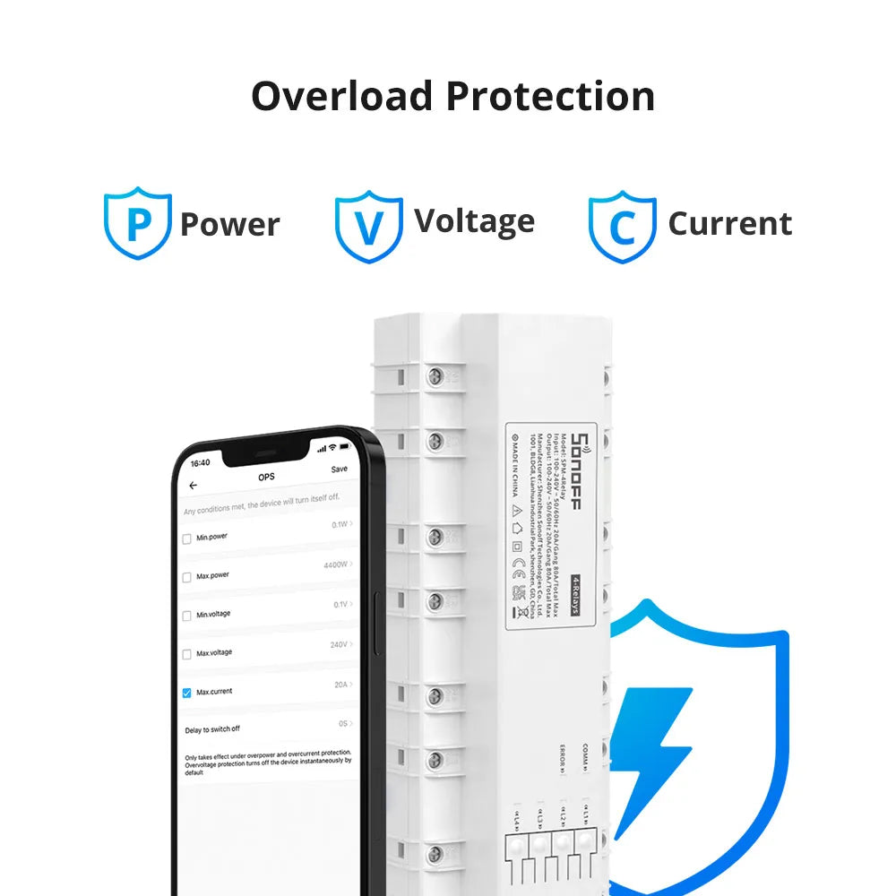 SONOFF Smart Stackable Power Meter