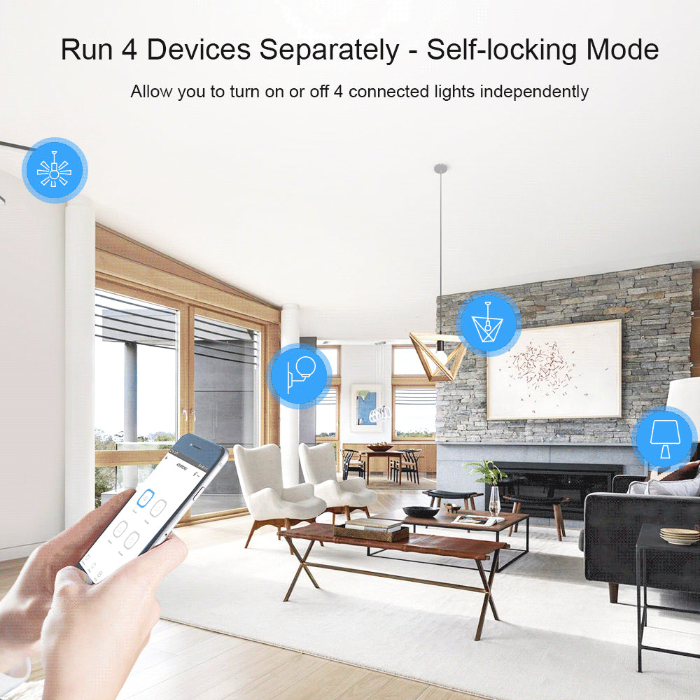 SONOFF 4CH R3 4-gang Wi-Fi Smart Switch